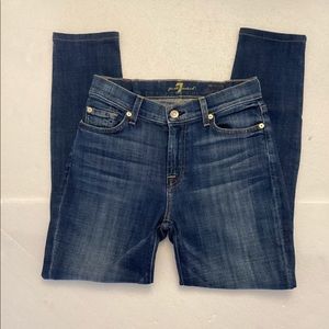 7 for all mankind the skinny ankle jeans Size 28